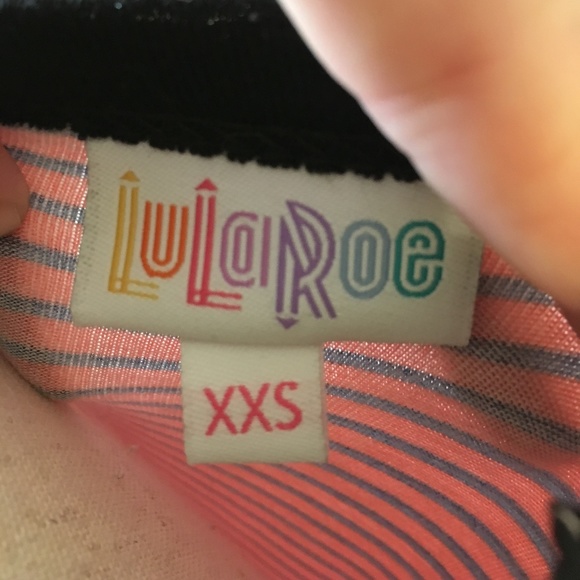 LuLaRoe Striped Randy - Picture 2 of 2